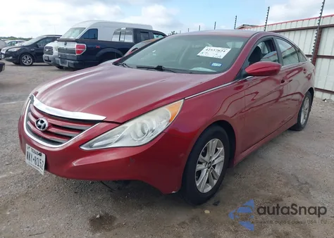 2014 Hyundai Sonata Gls from USA, damaged, VIN 5NPEB4ACXEH849918